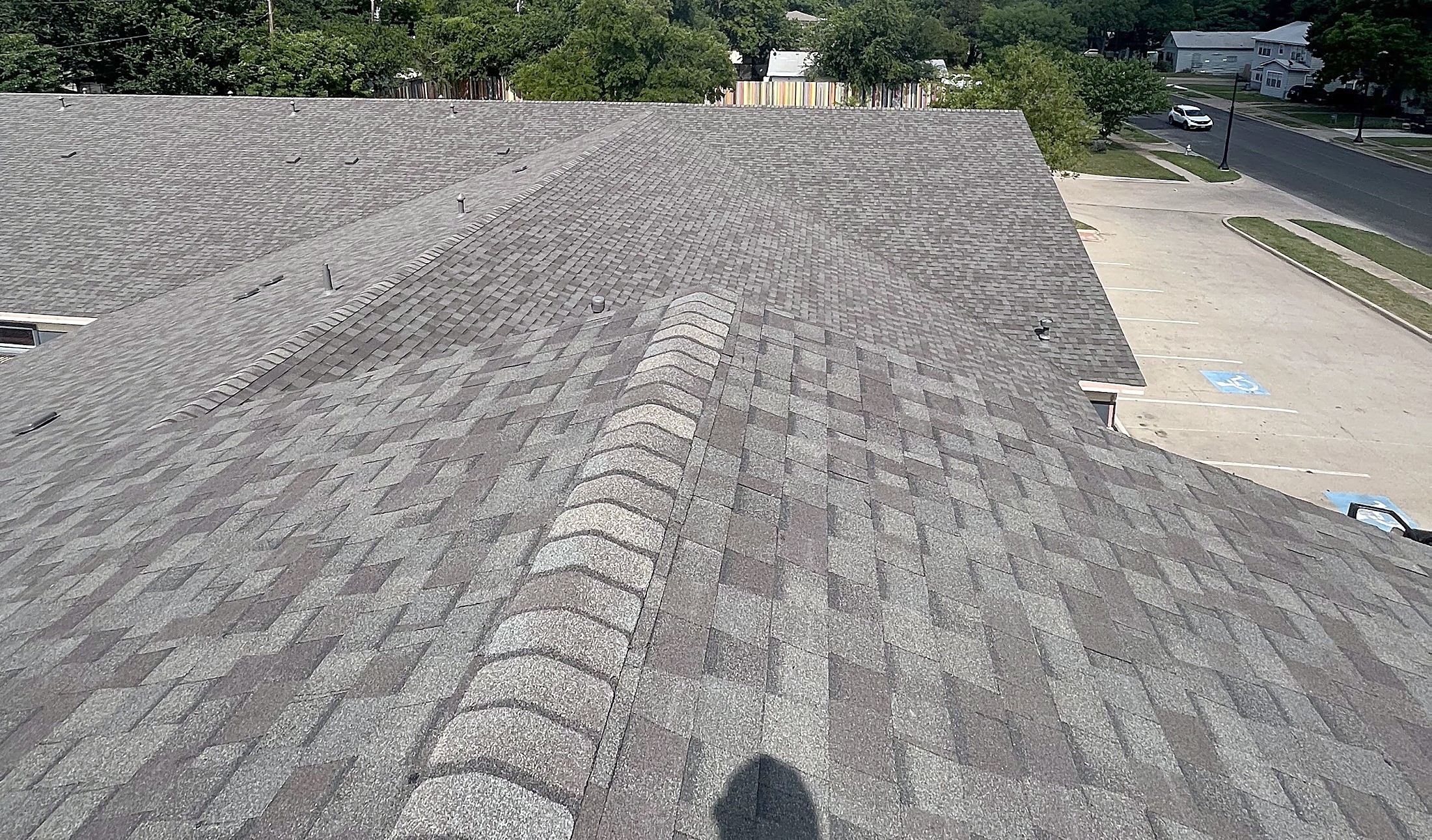 Hail Damage Roof Repair detail